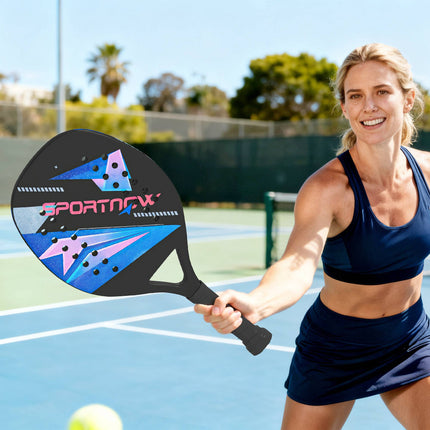 Sada pálek na pickleball, uhlíkové vlákno, protiskluzový grip, taška součástí