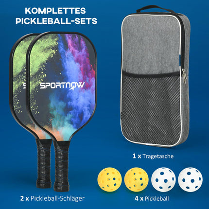 Sada pálek na pickleball se 2 laminátovými pálkami a taškou