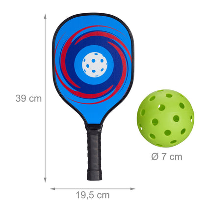 Sada na pickleball 4 pálky a 8 míčků