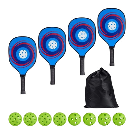 Sada na pickleball 4 pálky a 8 míčků