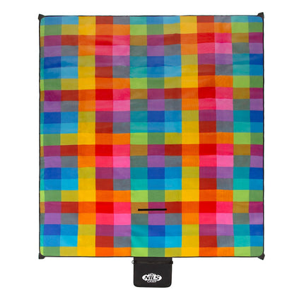 Pikniková podložka 250x200 cm, vícebarevná, PE + ALU