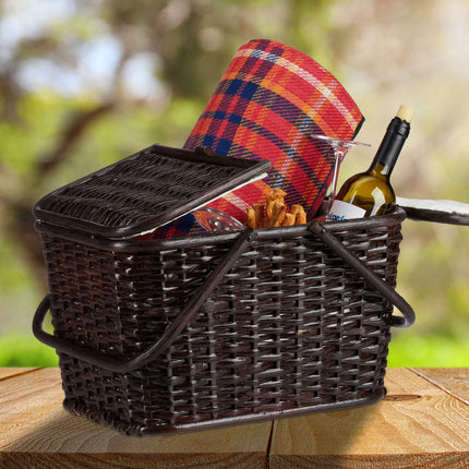 Picknickkorb mit Deckel