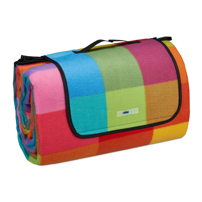 Pikniková deka 300 x 200 cm kostkovaná