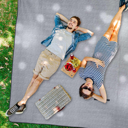 Pikniková deka 300 x 200 cm rybí kost