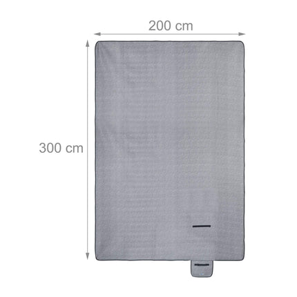 Pikniková deka 300 x 200 cm rybí kost