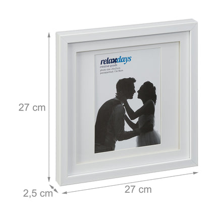 Fotorámeček 25x25 cm sada 2 ks