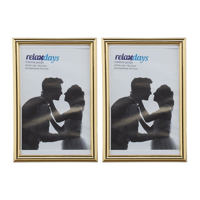 Bilderrahmen - 2 Stück 10 x 15 cm
