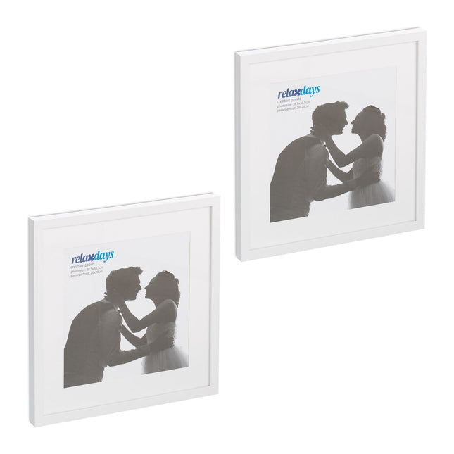 Bilderrahmen 38,5 x 38,5 cm 2er Set