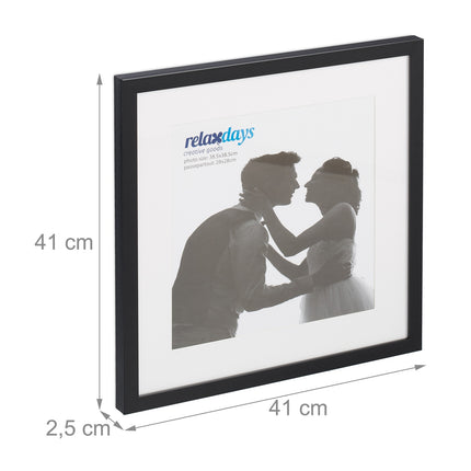 Fotorámeček 38.5 x 38.5 cm sada 2 ks