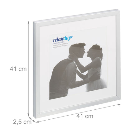 Fotorámeček 38.5 x 38.5 cm sada 2 ks