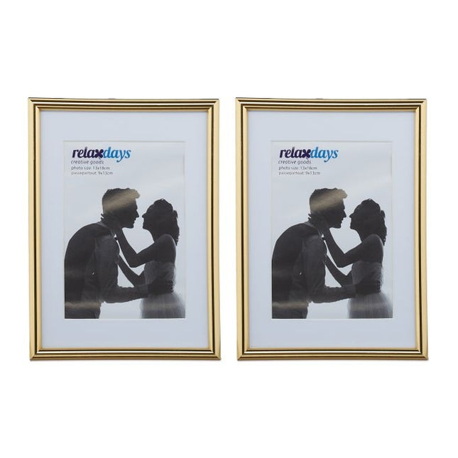 Bilderrahmen 2er Set 13 x 18 cm