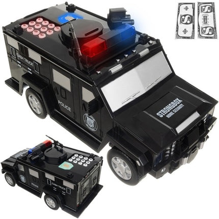 Pokladnička - trezor policejní auto