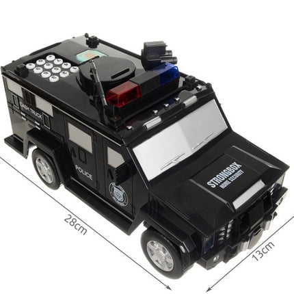 Pokladnička - trezor policejní auto