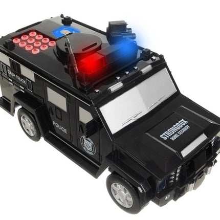 Pokladnička - trezor policejní auto