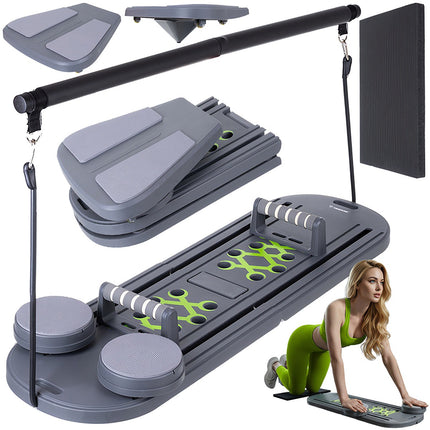 Pilates deska s madly, 97 x 35 cm, domácí fitness