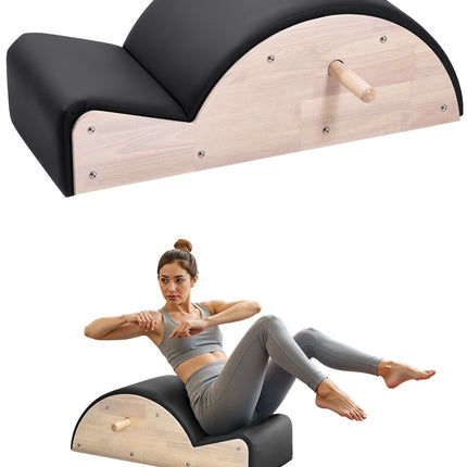 Pilates Spine Corrector Arc, Rubberwood, 350 lb