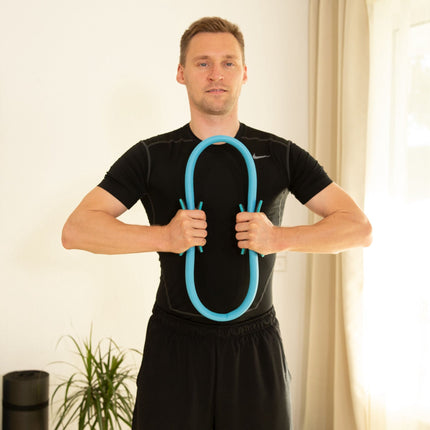 Pilates kruh, modrá