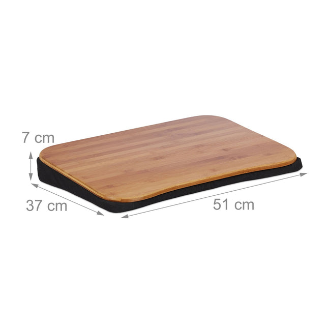 Polštář pod notebook, bambus