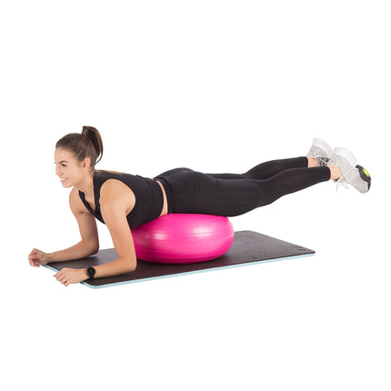 Rosa Gymnastik-Donut-Ball – Strapazierfähig, 65 cm