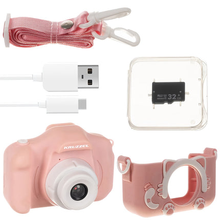 Pinke Kruzzel AC22296 Digitalkamera 