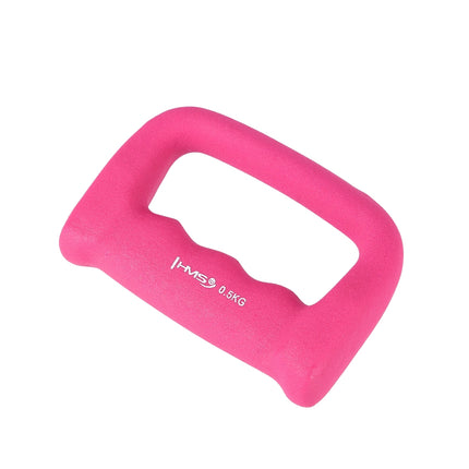 Neoprenová jednoručka 0,5 kg, růžová