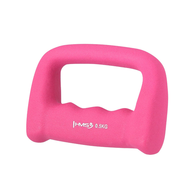 Neoprenová jednoručka 0,5 kg, růžová