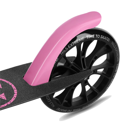 Koloběžka pro děti – lehká, skládací design, růžová