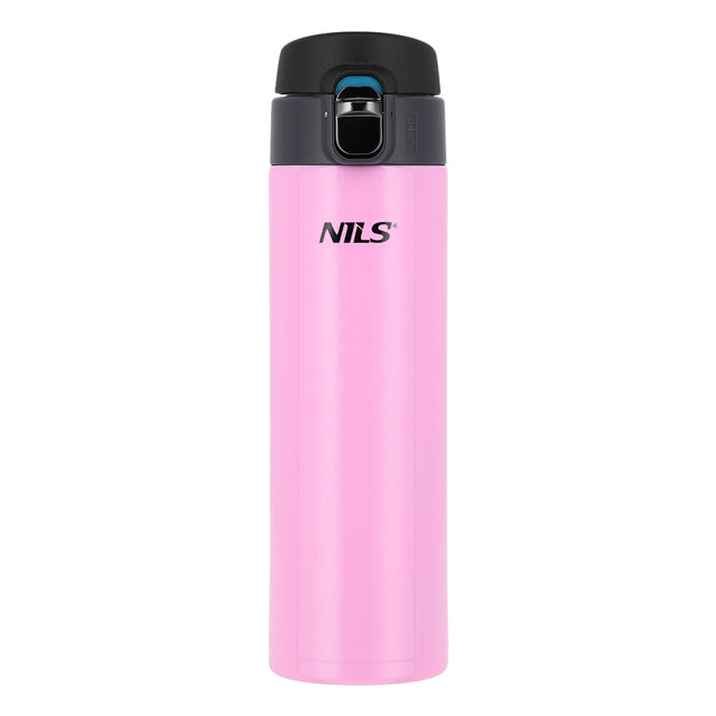 Termohrnek, 28 oz, izolovaná nerezová ocel, růžová