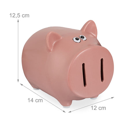 Pink piggy bank
