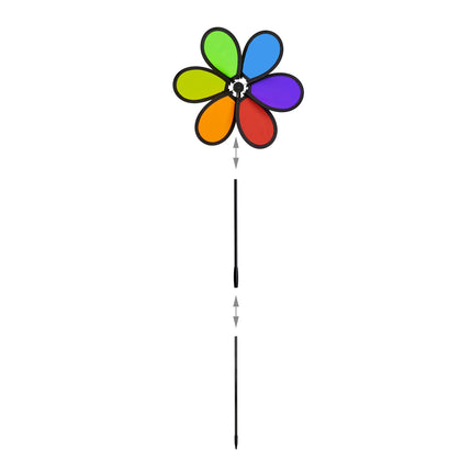 Pinwheel flower set of 5
