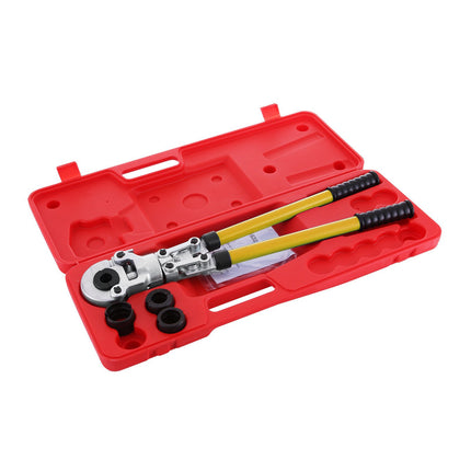 Pipe Crimping Pliers, TH Dies 16-32 mm, 6-Piece Kit