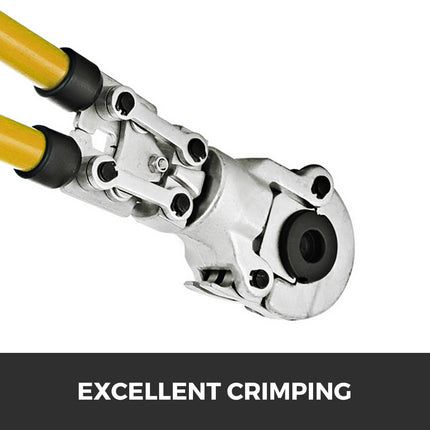Pipe Crimping Pliers, TH Dies 16-32 mm, 6-Piece Kit