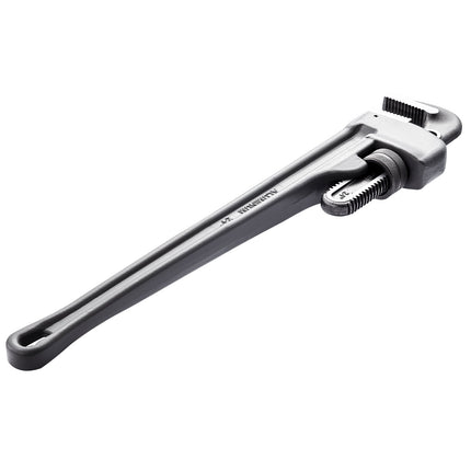 Pipe Wrench, 24-Inch Aluminum, Adjustable 4.1-In Jaw