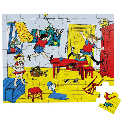 Pippi dřevěné puzzle, 30 dílků