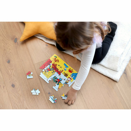 Pippi dřevěné puzzle, 30 dílků