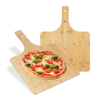Lopata na pizzu XXL bambus, sada 2 ks