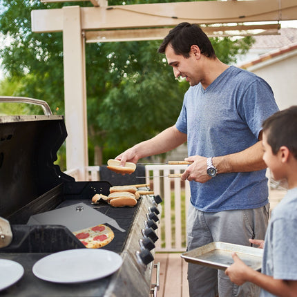 Nástavec na pizzu ke grilu, nerezová ocel