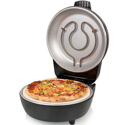 Pec na pizzu Pro s pravým pizza kamenem 30cm 400 °C