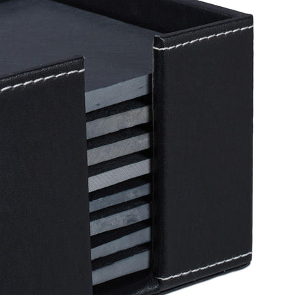Placemats made of slate, 8 pcs., with box