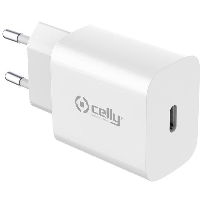 Nabíječka Planet USB USB-C 25W ze 100% recyklovaného plastu, bílá