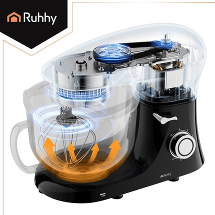 Kuchyňský robot s planetovým mícháním, mísa 6,2L, 9v1 funkce