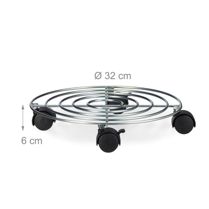 Plant Roller with Brake