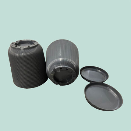 Květináče s podmisky, sada 2 ks, odolný plast