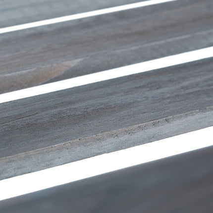 Planter table wood gray
