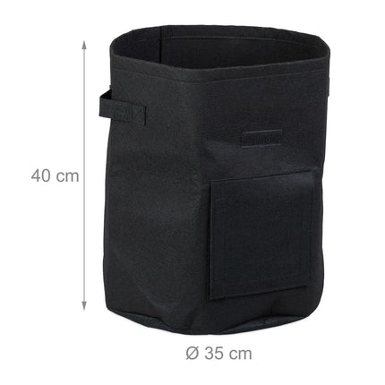 Pěstební vak z netkané textilie, sada 3 ks, Ø 35 cm