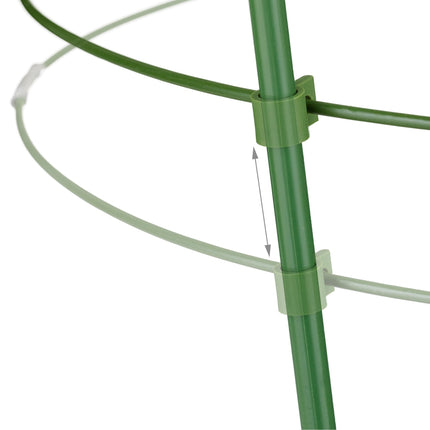 Opory pro rostliny 76 cm zelené, sada 6 ks