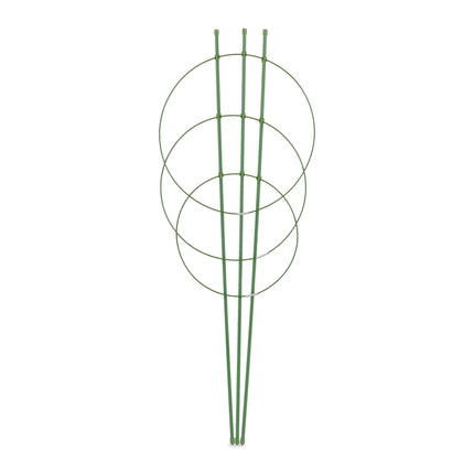 Opory pro rostliny 76 cm zelené, sada 6 ks