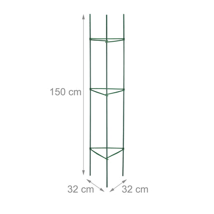 Opora pro rostliny, sada 4 ks, 150 cm