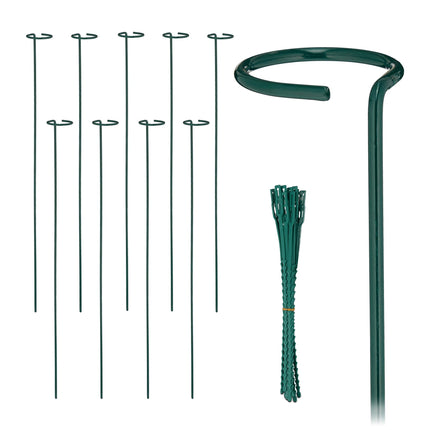 Plant supports in metal 10-pack