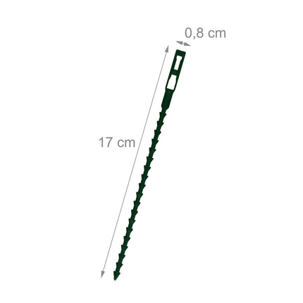 Úvazky na rostliny 17 cm, sada 200 ks